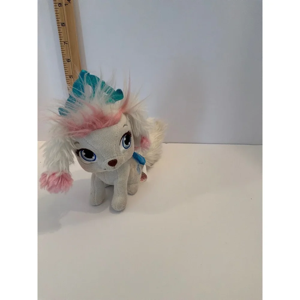 Disney Palace Pets Plush Toy White Dog Princess pumpkin‎ Cute